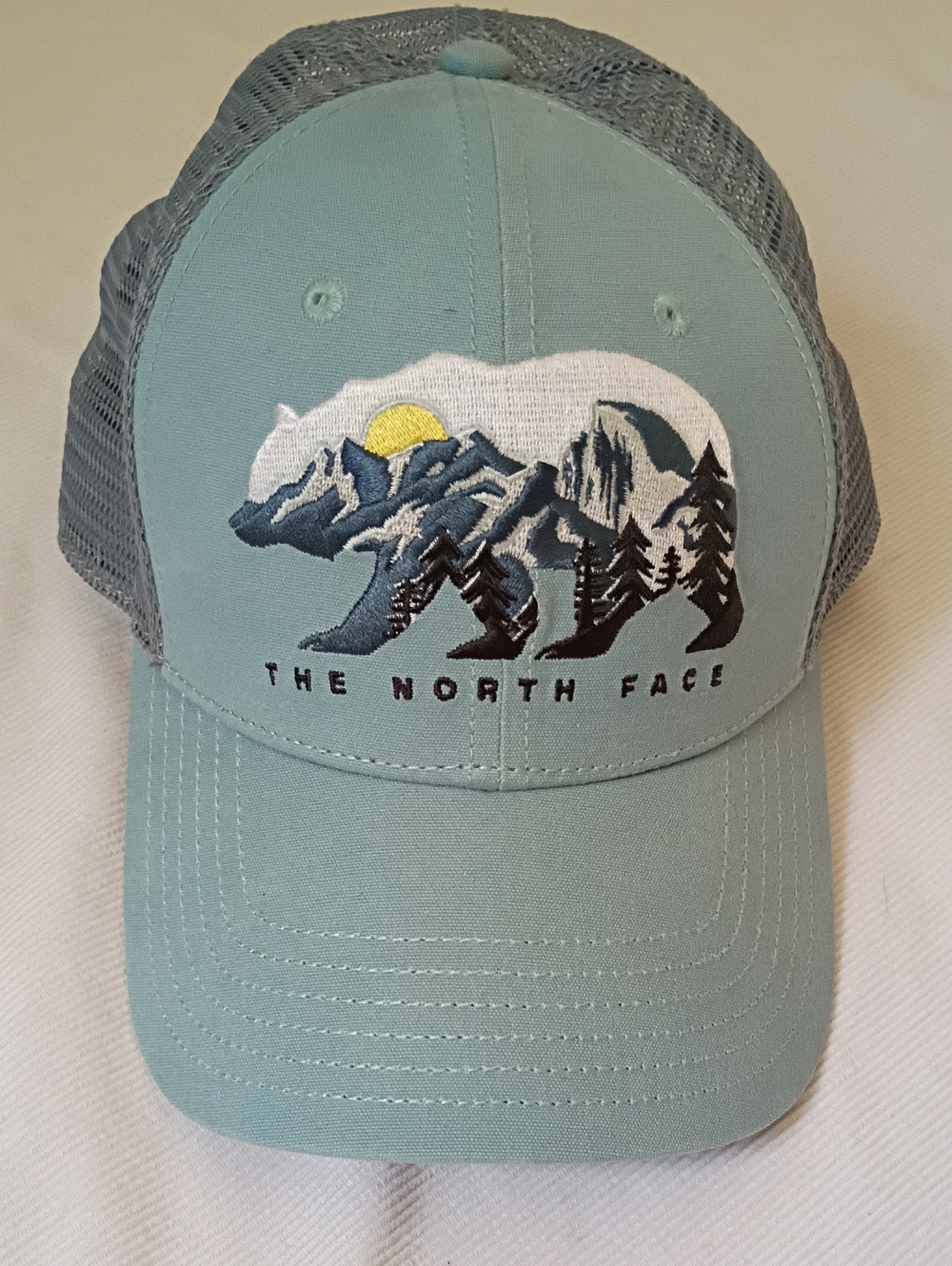 The North Face Embroidered Mountain Bear Trucker Hat